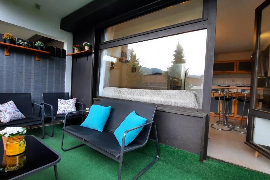 Super Appartement Cocooning Vu Mont Blanc Саланш Екстериор снимка